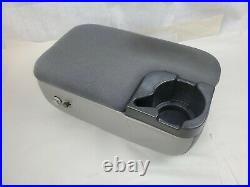 98-04 Ford Ranger Mazda B Series 2 Bolt Center Console Arm Rest Cup Holder Gray