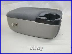 98-04 Ford Ranger Mazda B Series 2 Bolt Center Console Arm Rest Cup Holder Gray