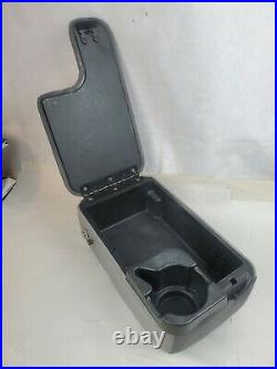 98-04 Ford Ranger Mazda B Series 2 Bolt Center Console Arm Rest Cup Holder Gray