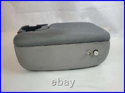 98-04 Ford Ranger Mazda B Series 2 Bolt Center Console Arm Rest Cup Holder Gray