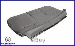 99 00 01 Ford F250 F350 F450 XL -Bottom Bench Seat Replacement Vinyl Cover Gray