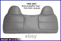 99 2000 01 02 Ford F250 F350 F450 XL Work Truck Super Duty Bench Top Seat Cover