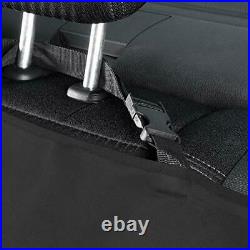 AquaShield Black Waterproof Rear Bench Car Seat Cover Neoprene Padded Back Seat