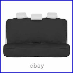 AquaShield Black Waterproof Rear Bench Car Seat Cover Neoprene Padded Back Seat