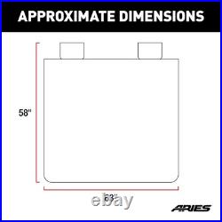 Aries 3147-01 Seat Defender 58x63 Removable Waterproof Grey XL Bench Seat Cover