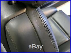 Audi Oem S8 Seats Front And Rear Door Panel Seat Set Leather Black 2007-2010