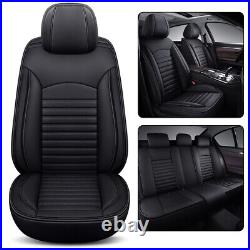 Auto Car 5-Seat Leather Seat Covers For Hyundai Santa Fe Deluxe Full Set Cushion