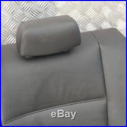 BMW 3 SERIES E90 Black Leather Schwarz Cover Backrest Rear Seat Couch