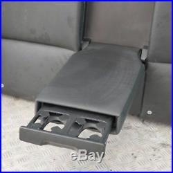BMW 3 SERIES E90 Black Leather Schwarz Cover Backrest Rear Seat Couch