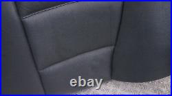 BMW 3 Series E90 Black Leather Schwarz Cover Backrest Back Rear Seat Couch