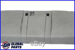 BMW 5 Series E60 Grey Leather Interior Rear Seat Couch Bench Base Cover