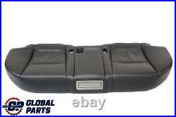 BMW 7 Series E65 Rear Seat Bench Base Couch Seat Cover Black Leather Pearl