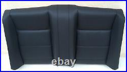 BMW E30 Cabrio Rest Cover Bench Leather Interior Black 0203 Rear Seat