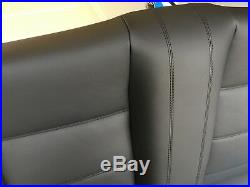 BMW E30 Cabriolet Rest Cover Bench Leather Interior Black Rear Seat M3 Seats