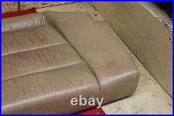 BMW E36 318 325 328 M3 Rear Back Lower Seat Cushion Leather Cover Coupe Tan OEM