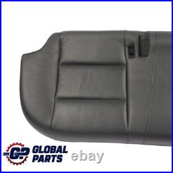 BMW F10 LCI Seat Bench Base Couch Cover Rear Leather Dakota Black 7370455