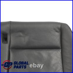 BMW F10 LCI Seat Bench Base Couch Cover Rear Leather Dakota Black 7370455