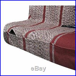Baja Saddle Blanket Bench Full Size Seat Cover Fits Chevrolet Dodge Truck (Red)