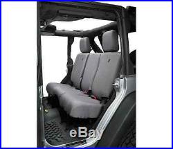 Bestop 29284-09 Charcoal/Gray Rear Bench Seat Cover for Wrangler JKU Unlimited