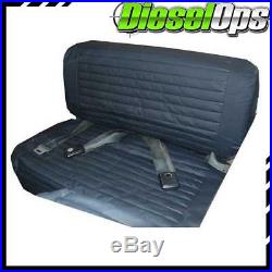 Bestop Fold-N-Tumble Rear Bench Seat Cover Black for Jeep CJ5/CJ7/Wrangler 65-95
