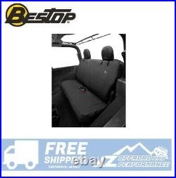 Bestop Rear BLACK Custom Tailored Seat Cover for 18-19 Jeep Wrangler JL 2 Door