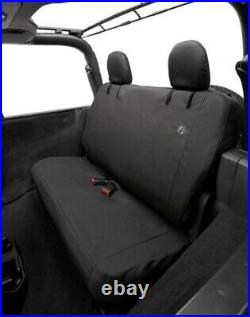 Bestop Rear BLACK Custom Tailored Seat Cover for 18-19 Jeep Wrangler JL 2 Door