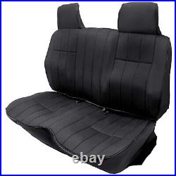 Black Bench Seat Covers For TOYOTA Pickup 1987-1994 (Hilux) Replaces Originals