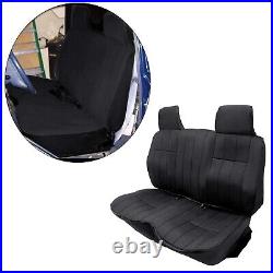 Black Bench Seat Covers For TOYOTA Pickup 1987-1994 (Hilux) Replaces Originals