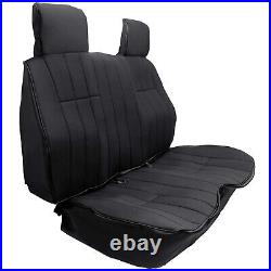 Black Bench Seat Covers For TOYOTA Pickup 1987-1994 (Hilux) Replaces Originals