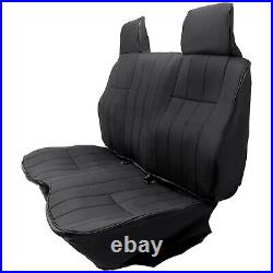 Black Bench Seat Covers For TOYOTA Pickup 1987-1994 (Hilux) Replaces Originals