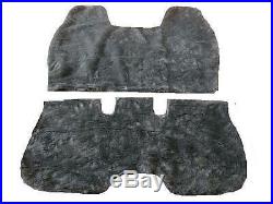 Black Fur Bench Seat Cover Fit Toyota Hilux 1997 2004