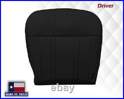 Black LEATHER 60/40 Bench Seat Cover 1997 1998 Ford F150 Lariat XLT Single Cab