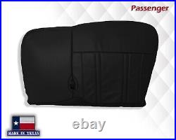 Black LEATHER 60/40 Bench Seat Cover 1997 1998 Ford F150 Lariat XLT Single Cab