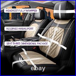 Breathable Car Seat Cover Full Set For MAZDA 6 2010-2021 PU Leather Cushion Pad