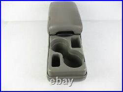 Buick Century Regal Impala Center Console Armrest Cup Holder Gray Leather 00-05