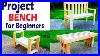 Building Awesome 2x4 Benches For Beginners