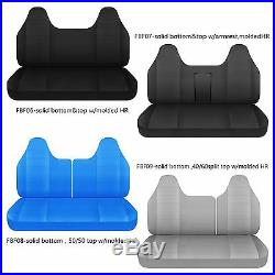 CC Ford f 150-250-350 cotton bench seat cover with molded headrest Select style