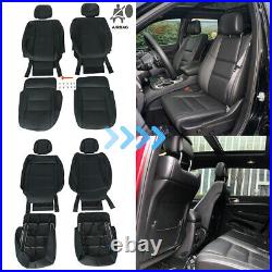 CUSTOM FIT LEATHER FRONT SEAT COVERS for 2011-2022 Jeep Grand Cherokee