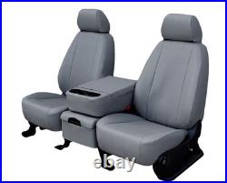 CalTrend Car Seat Covers Fit Dodge Ram 3500Ram 2500 2006-2009 Light Grey Faux