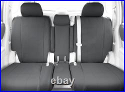 CalTrend Car Seat Covers Fit Dodge Ram 3500Ram 2500 2006-2009 Light Grey Faux