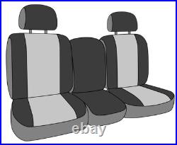 CalTrend Car Seat Covers Fit Dodge Ram 3500Ram 2500 2006-2009 Light Grey Faux