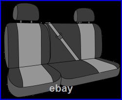 CalTrend Car Seat Covers Fit Ford F-150 2015-2020 Charcoal Cordura Custom Rear