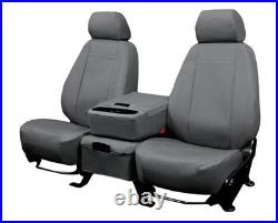 CalTrend Car Seat Covers Fit Ford F-150 2021-2025 Charcoal DuraPlus Custom