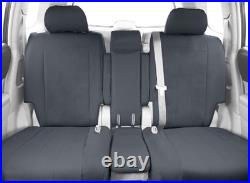 CalTrend Car Seat Covers Fit Ford F-150 2021-2025 Charcoal DuraPlus Custom