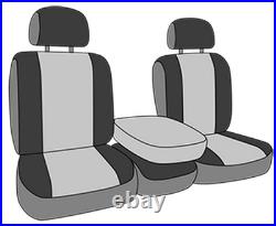 CalTrend Car Seat Covers Fit Ford F-150 2021-2025 Charcoal DuraPlus Custom