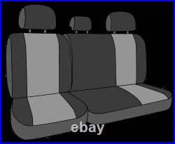 CalTrend Car Seat Covers Fit Ford F-250-350 2017-2022 Black Cordura Custom Rear