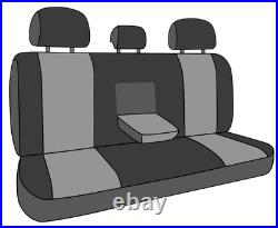 CalTrend Car Seat Covers Fit Ford Maverick 2022-2025 Light Grey DuraPlus Custom