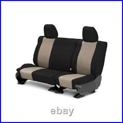 CalTrend FD398-06TT Tweed 3rd Row Black & Beige Custom Seat Covers