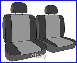 CalTrend Rear Seat Cover for 2003-2005 Kia Sedona Faux Leather Light Grey