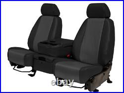 CalTrend Rear Seat Cover for 2014-2021 Nissan Frontier Carbon Fiber Charcoal